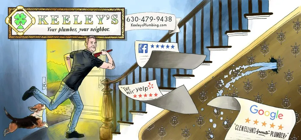 Slide of Keeley's Plumbing