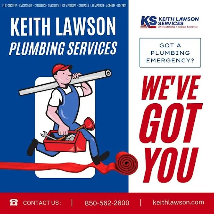 Trusted drain cleaning for homes in Tallahassee, FL by Keith Lawson Services