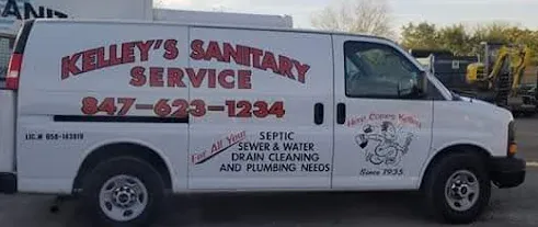 Slide of Kelley's Sanitary Service