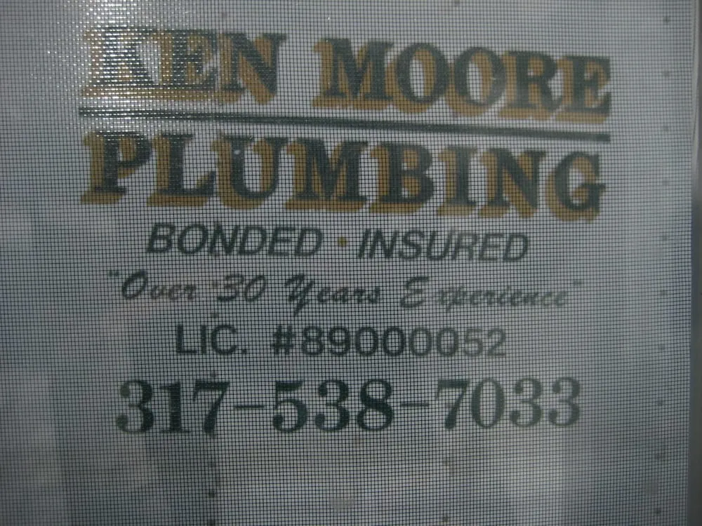 Slide of Ken Moore Plumbing