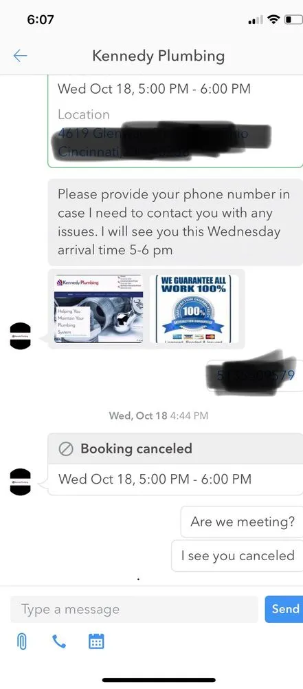 Slide of Kennedy Plumbing Services