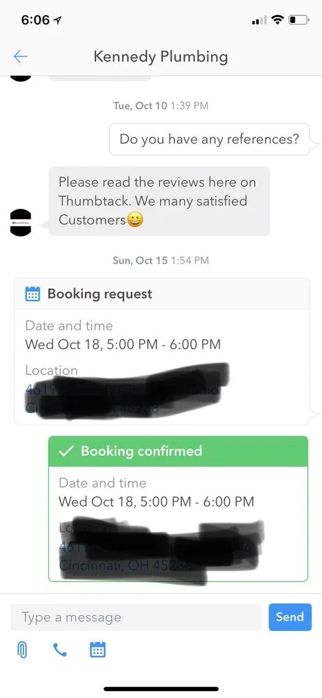 Slide of Kennedy Plumbing Services