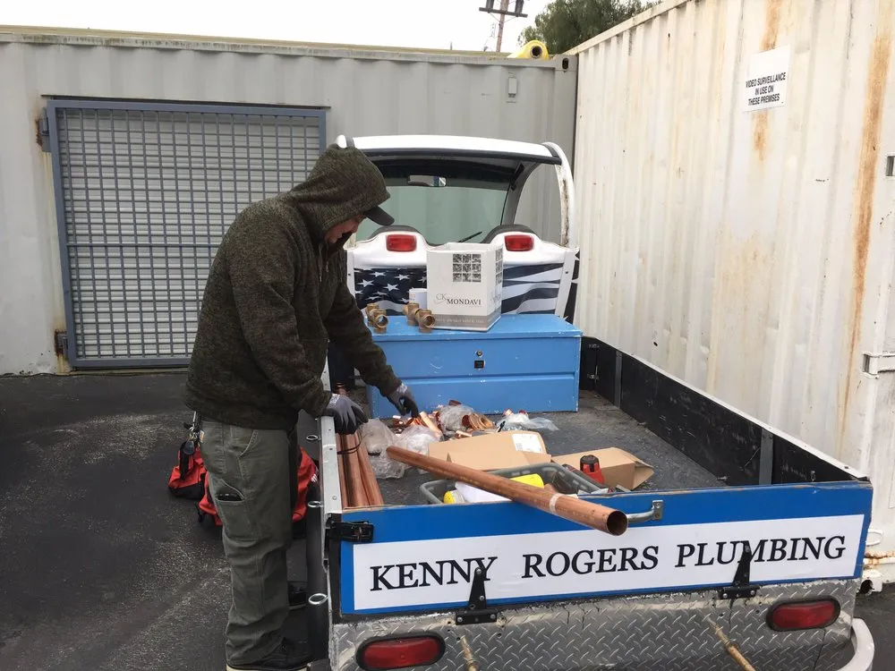 Slide of Kenny Rogers Plumbing