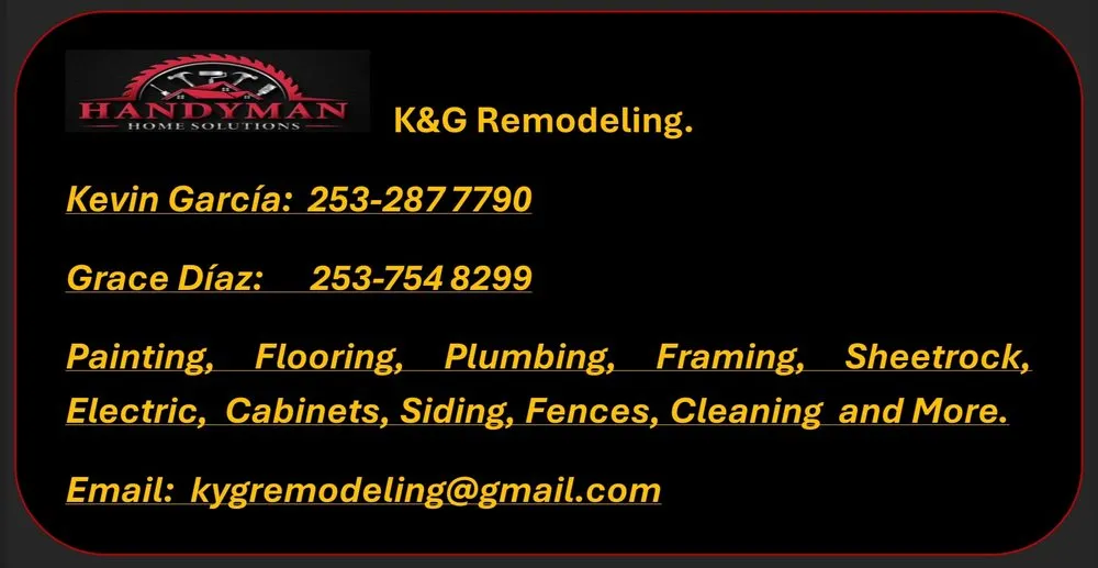 Slide of K&G Remodeling