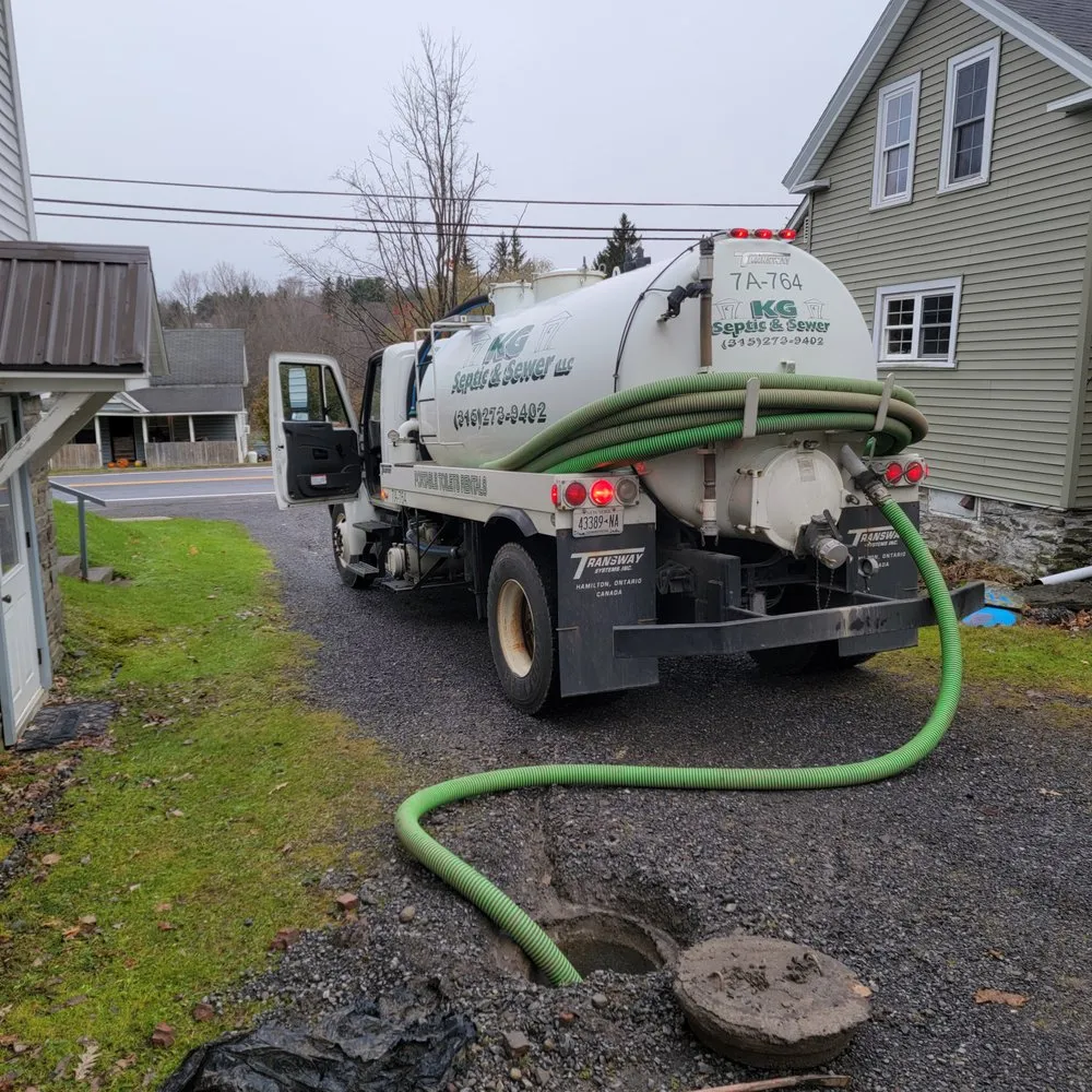 Professional water heater service for homes in Munnsville, NY by KG Septic And Sewer