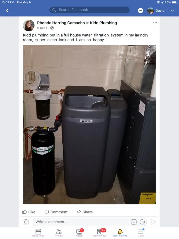 Slide of Kidd Plumbing