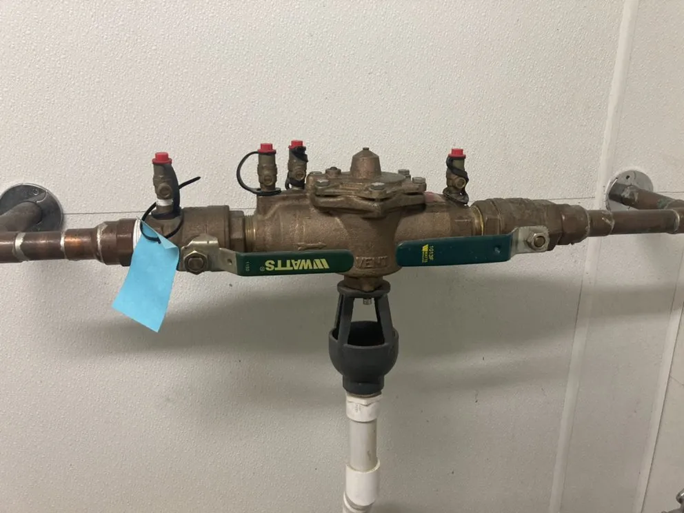 Slide of Killeen Backflow Testing