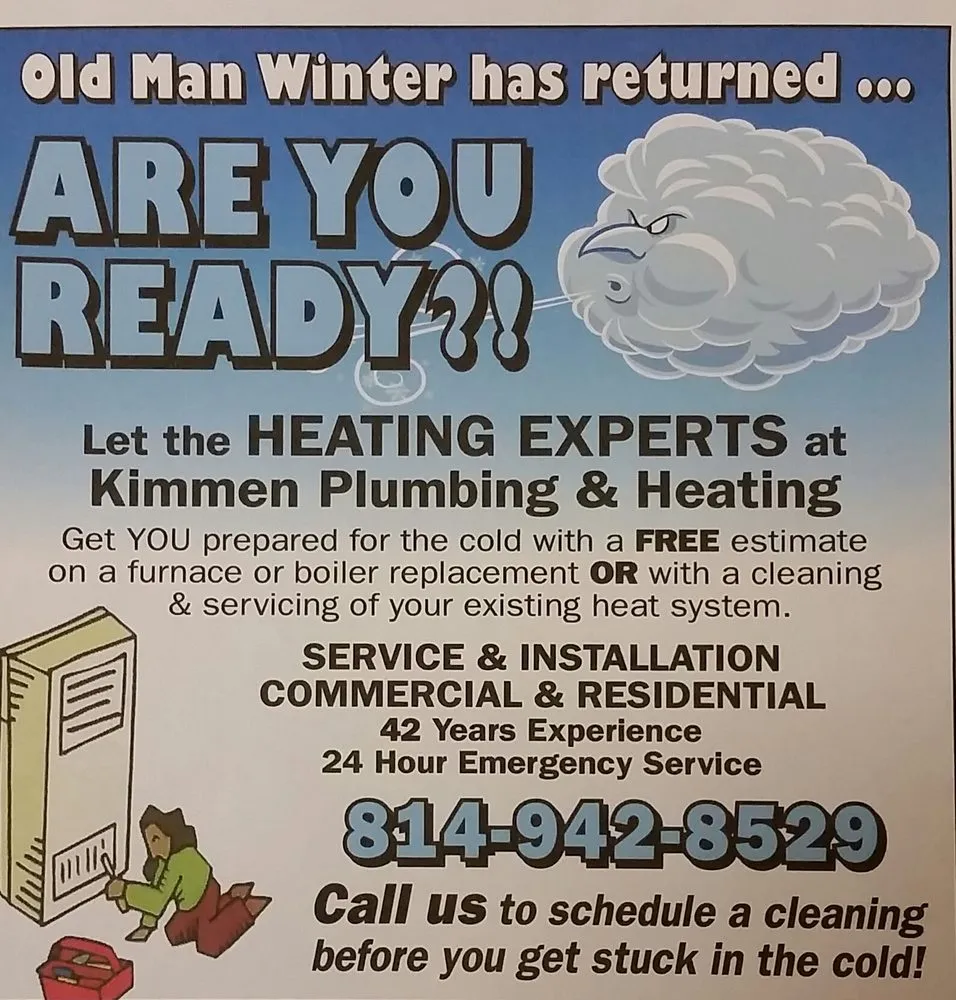 Slide of Kimmen Plumbing & Heating