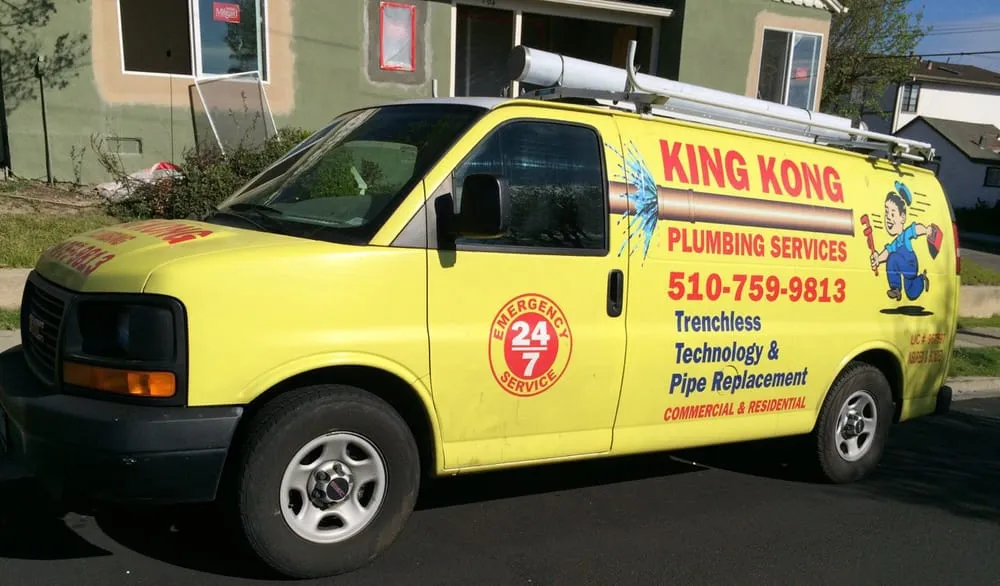 Slide of King Kong Plumbing