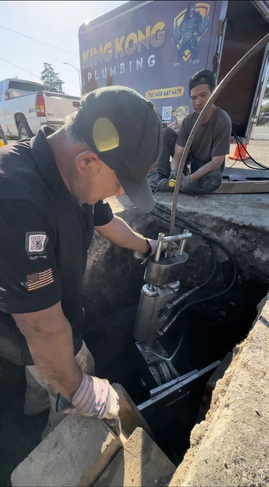 Slide of King Kong Plumbing