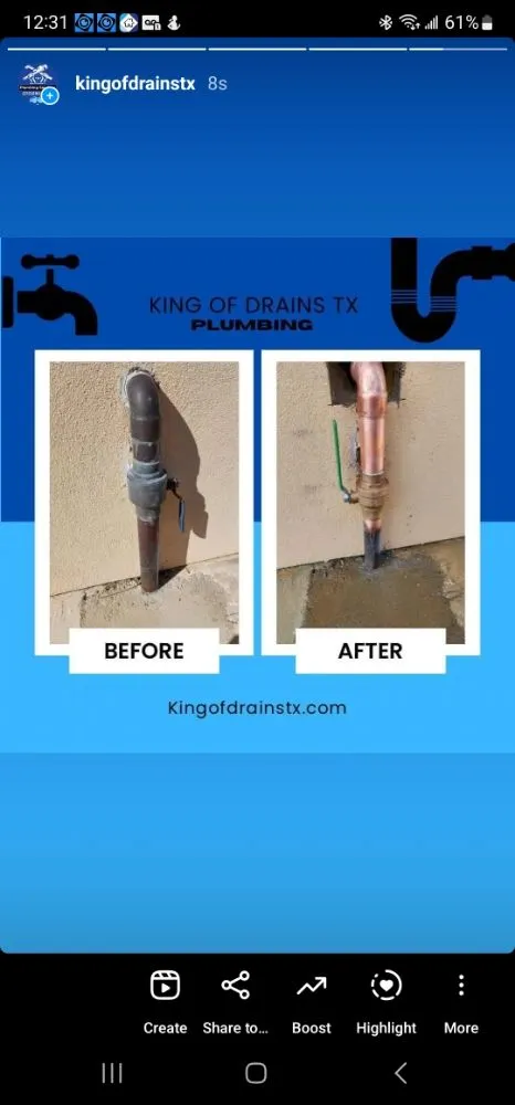 Slide of King of Drains