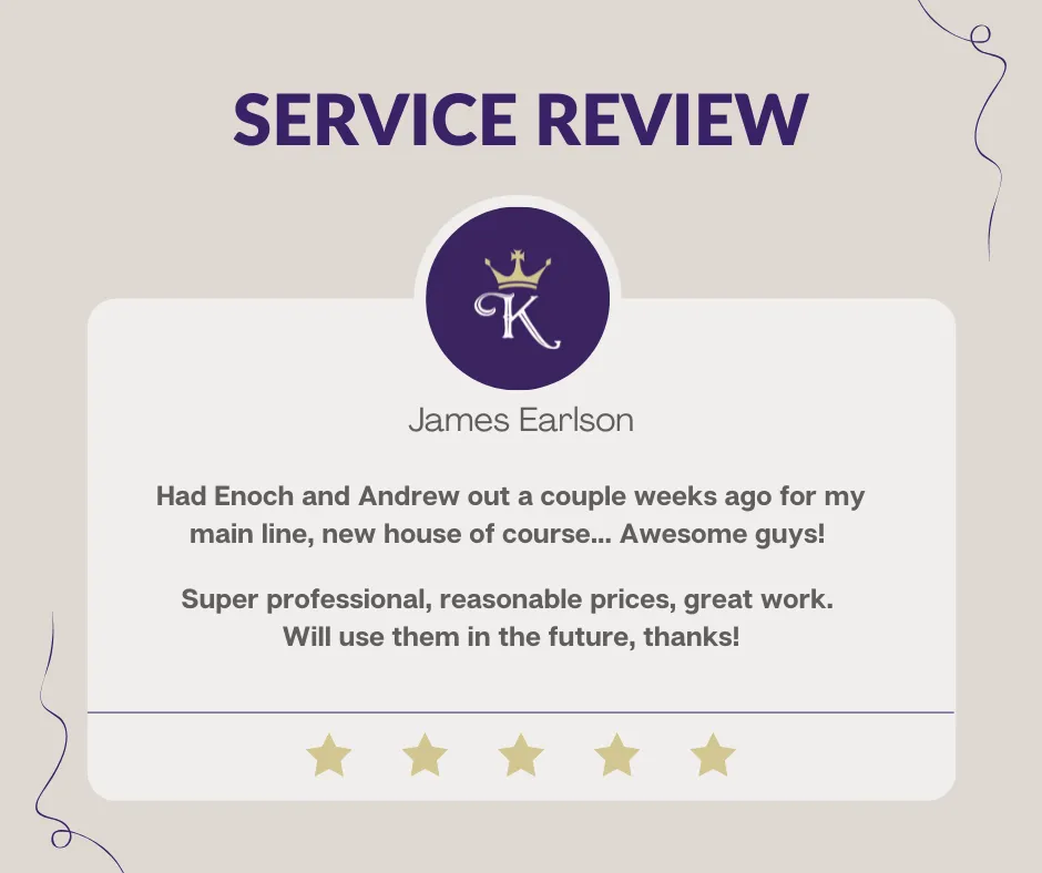 Slide of King Plumber