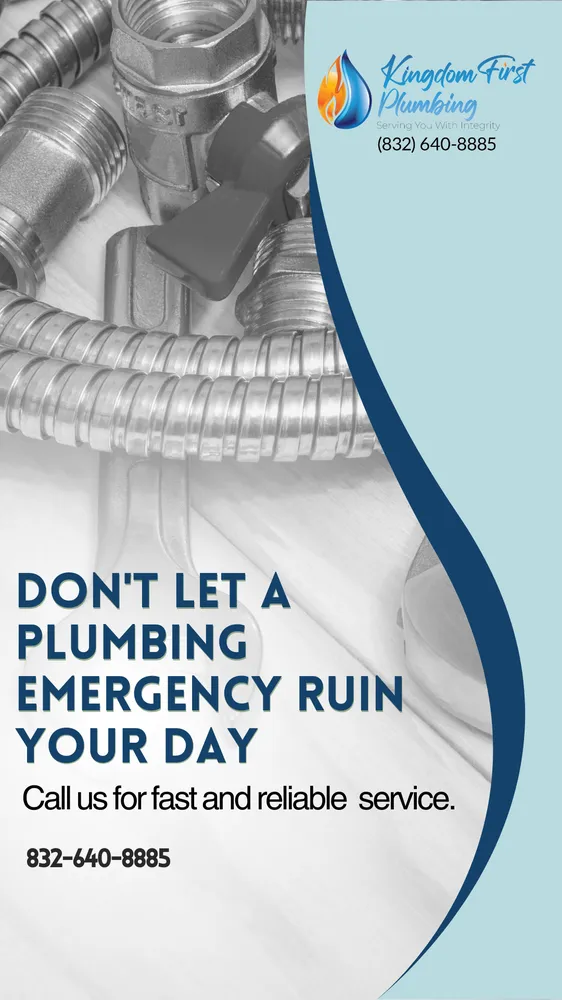 Slide of Kingdom First Plumbing