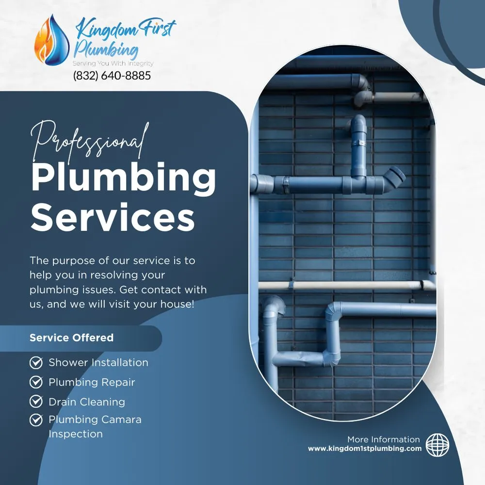 Slide of Kingdom First Plumbing