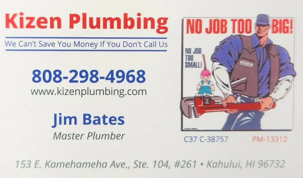 Slide of Kizen Plumbing