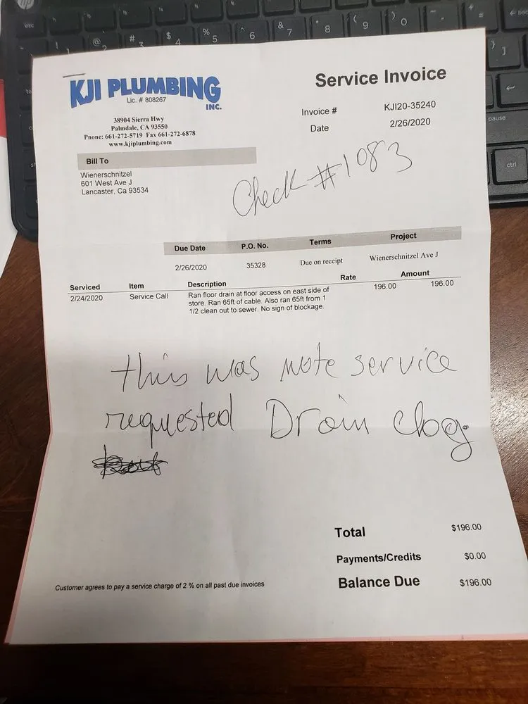 Slide of Kji Plumbing