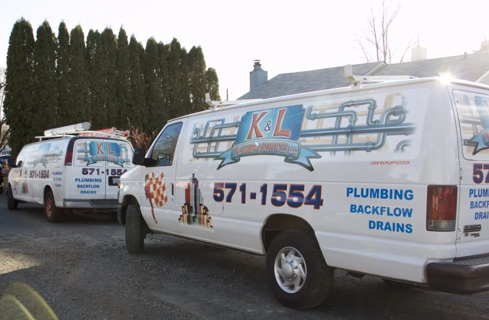 Slide of K&L Plumbing Services