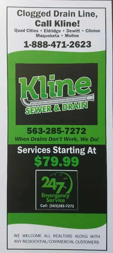 Slide of Kline Sewer & Drain