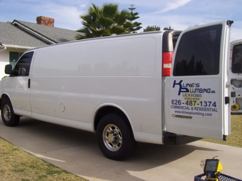 Slide of Klines Plumbing