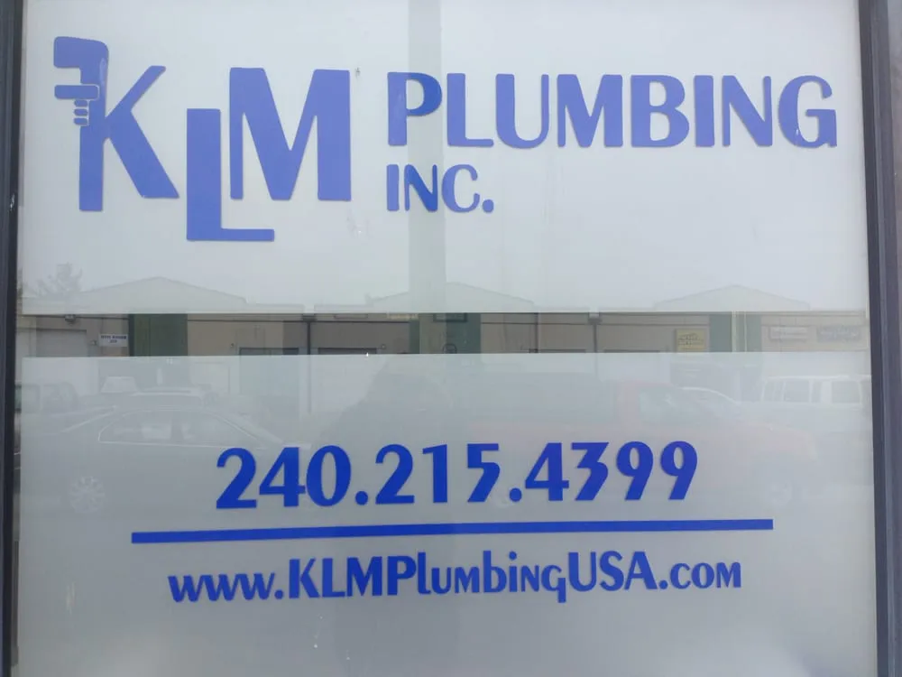 Slide of KLM Plumbing