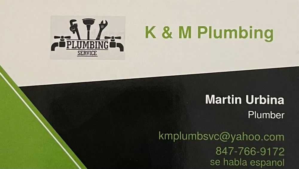 Slide of K&M plumbing
