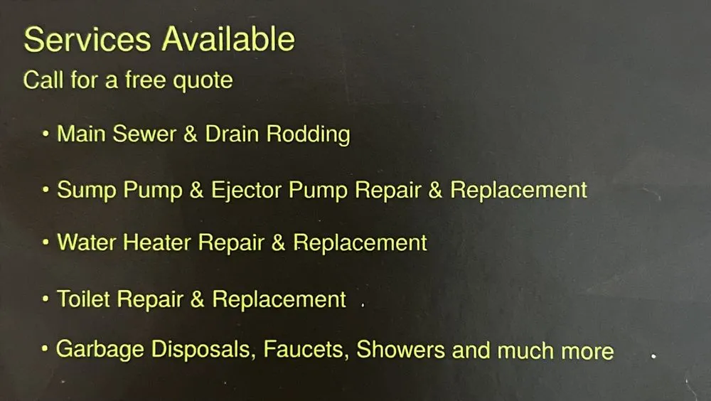 Slide of K&M plumbing