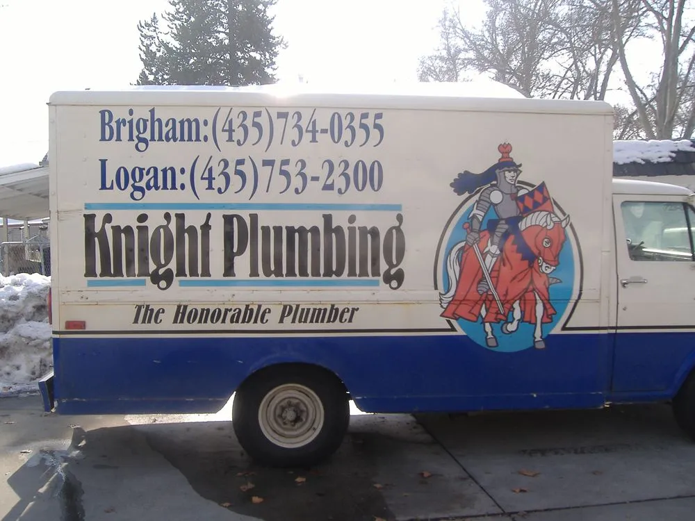 Slide of Knight Plumbing