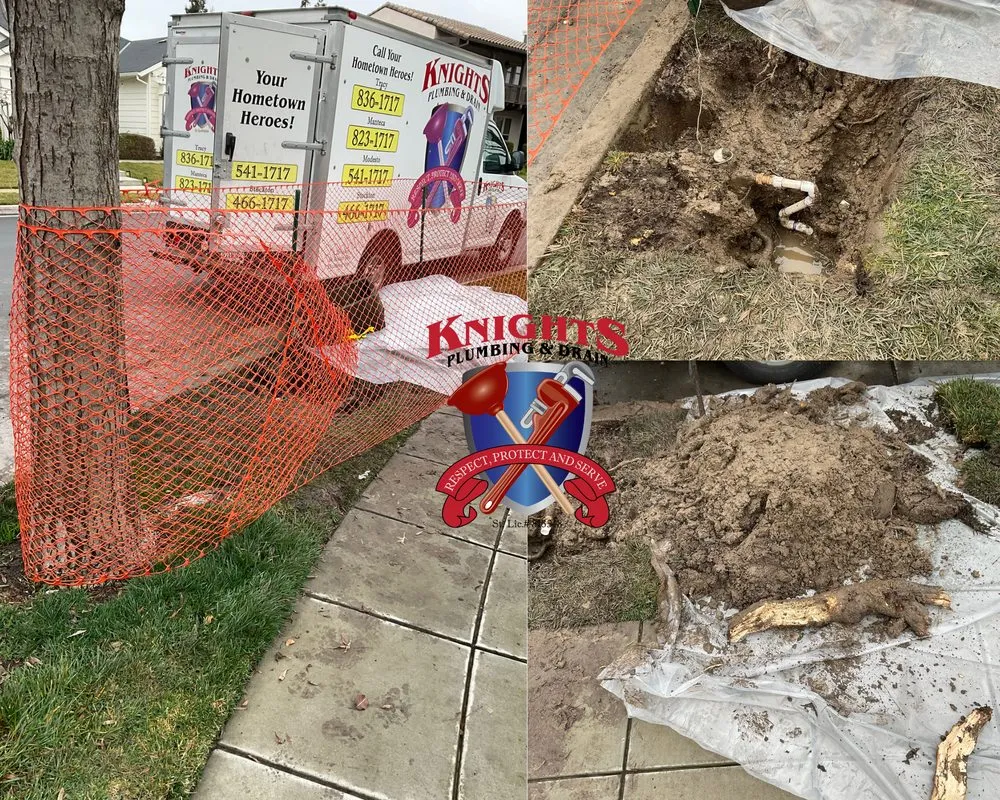Emergency pipe repair service in Stockton, CA - Knights Plumbing and Drain