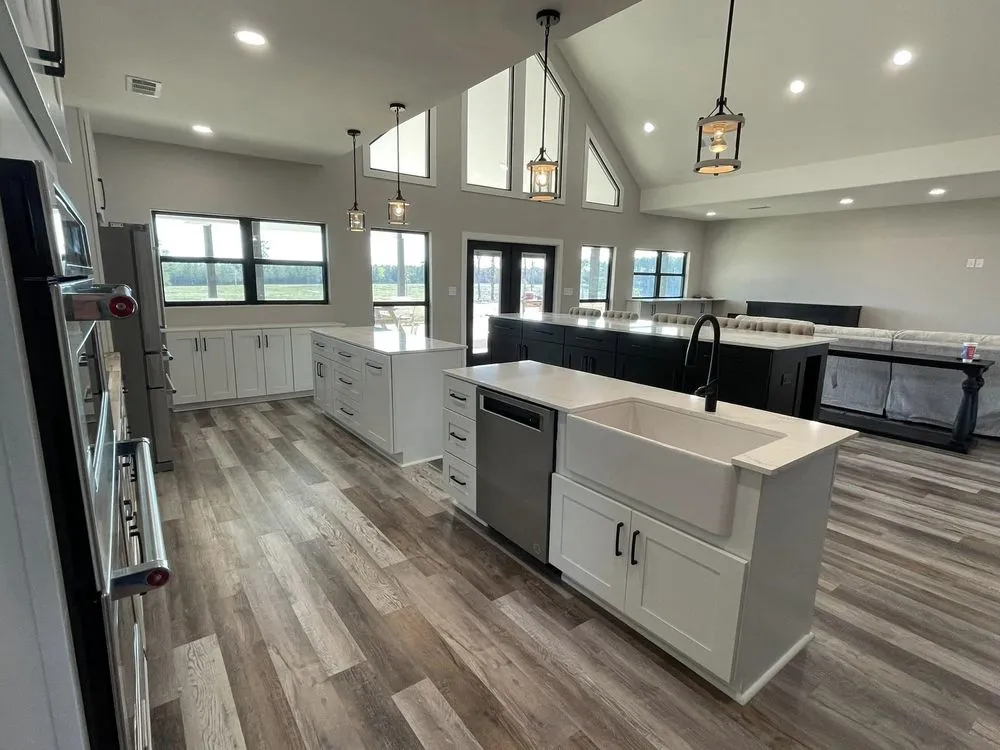 Slide of Knotty Pine Construction