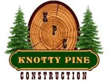 Slide of Knotty Pine Construction