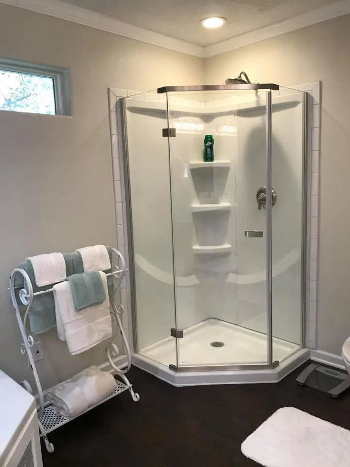 Slide of Knotty Pine Construction