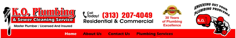 Slide of K.O. Plumbing
