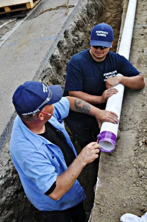Slide of Konopelko's Plumbing