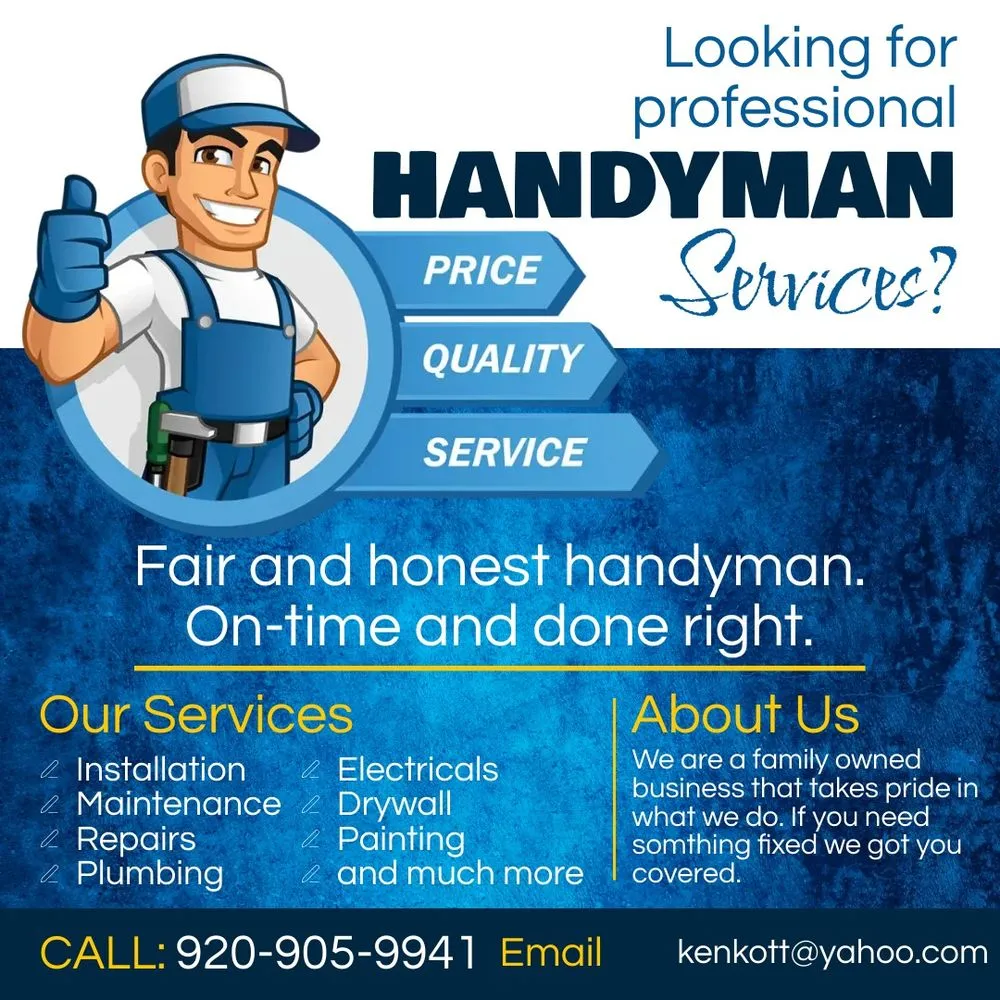 Slide of Kott Handyman Services