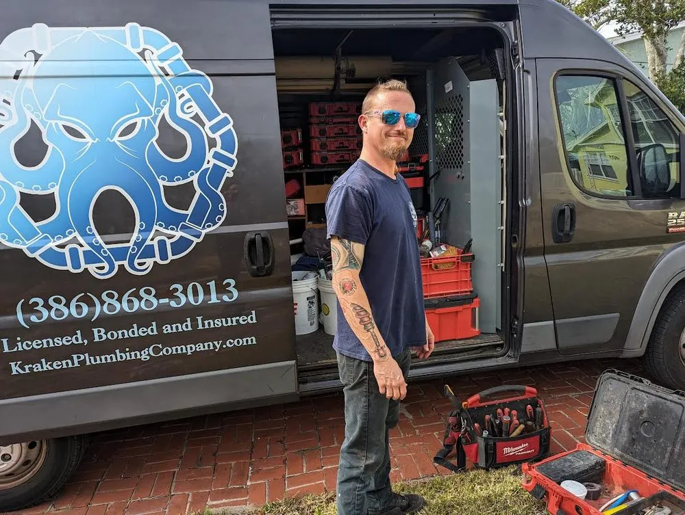 Slide of Kraken Plumbing