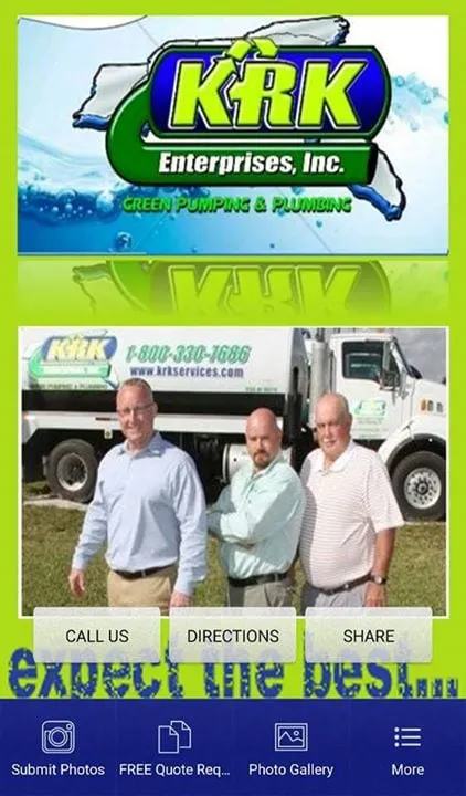 Slide of KRK Enterprises