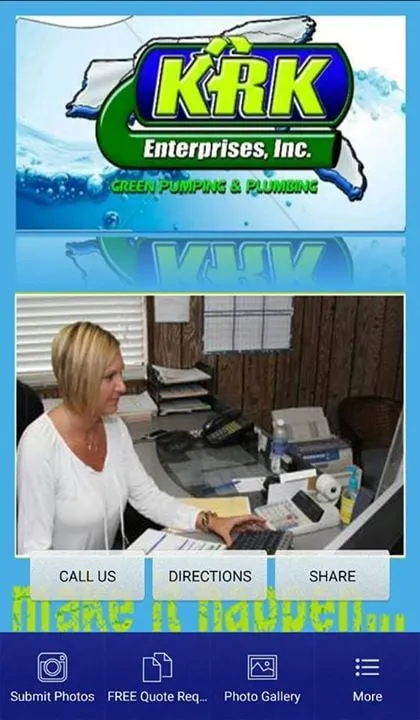 Slide of KRK Enterprises