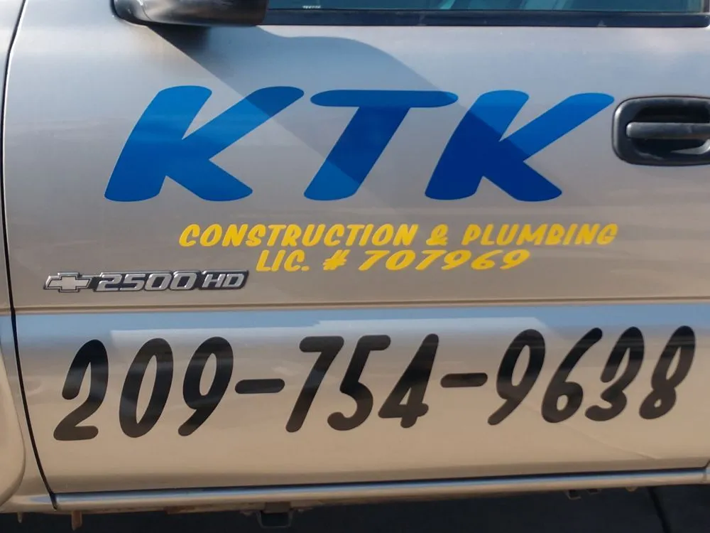 Slide of KTK Plumbing
