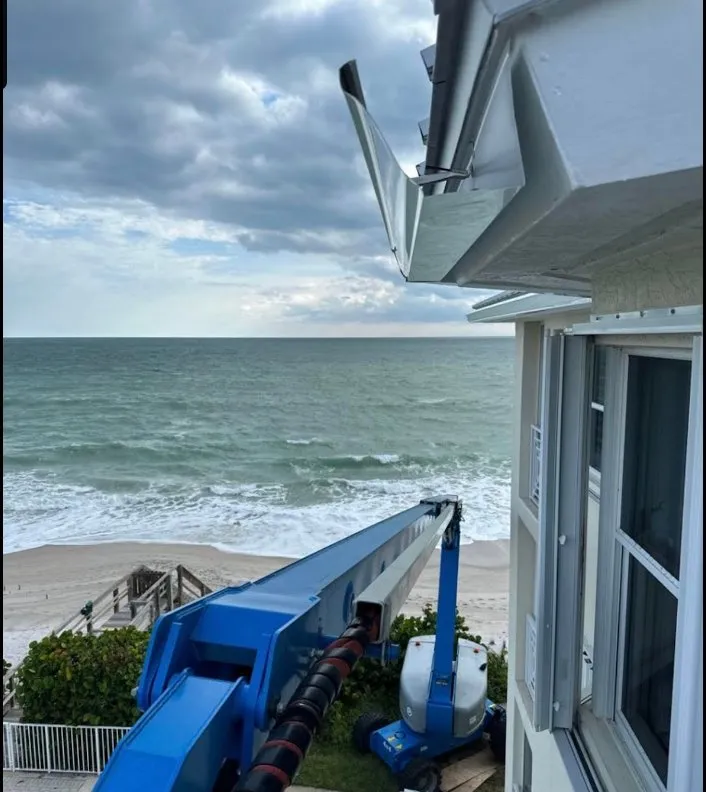 Slide of K&W Gutters and Aluminum