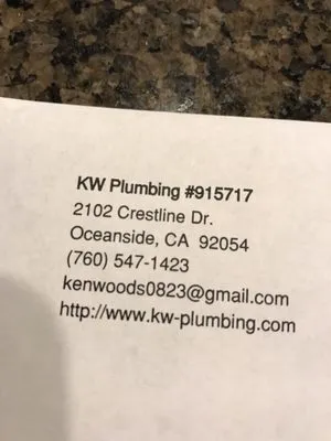 KW Plumbing Logo