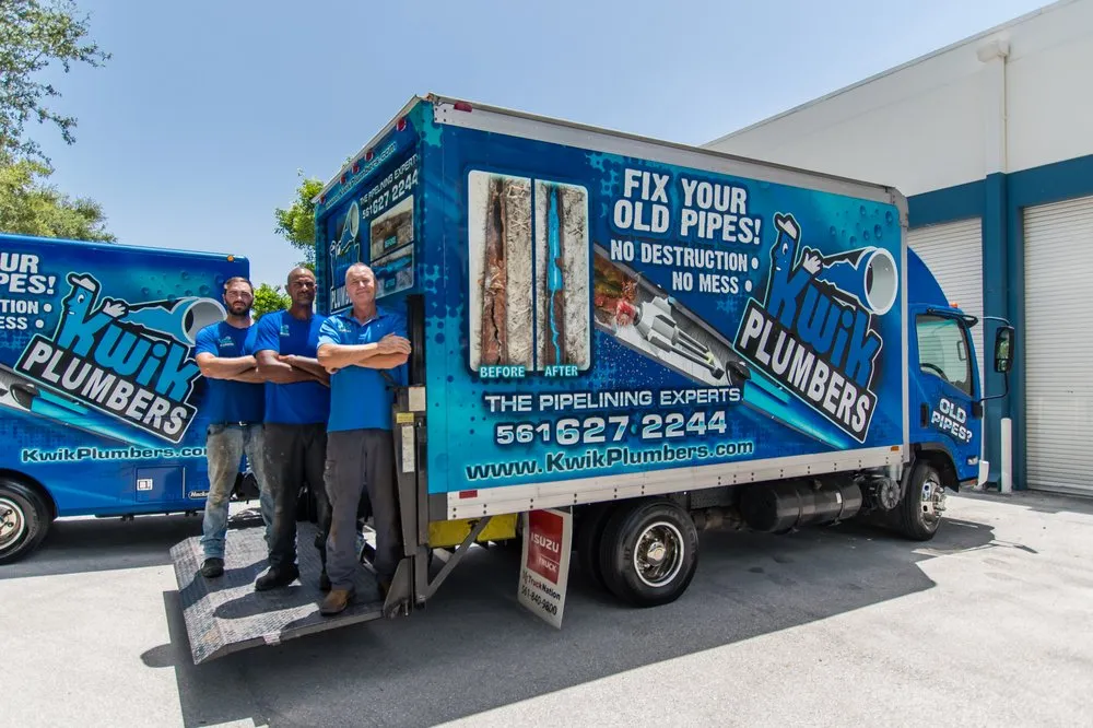 Slide of Kwik Plumbers