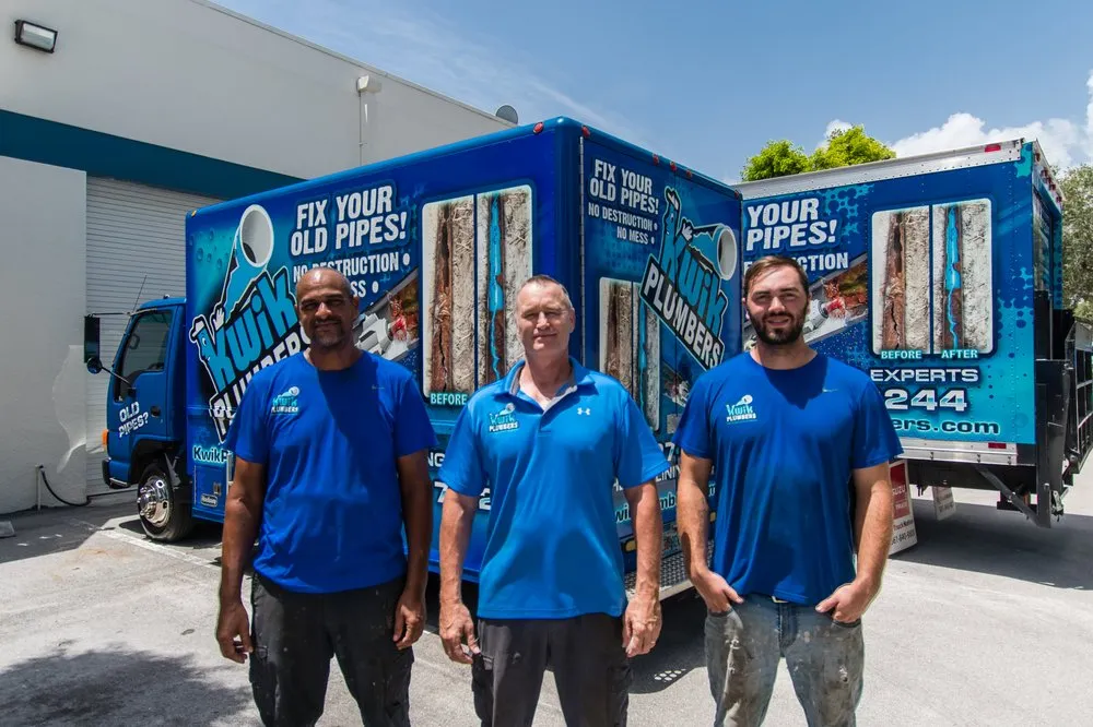 Slide of Kwik Plumbers