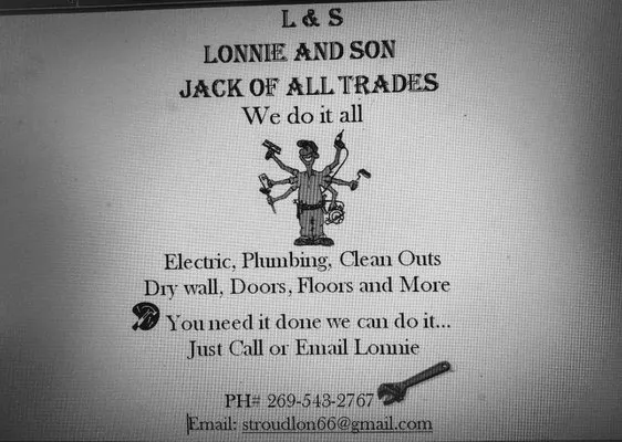 L &  S Lonnie And Son Jack Of All Trades Logo