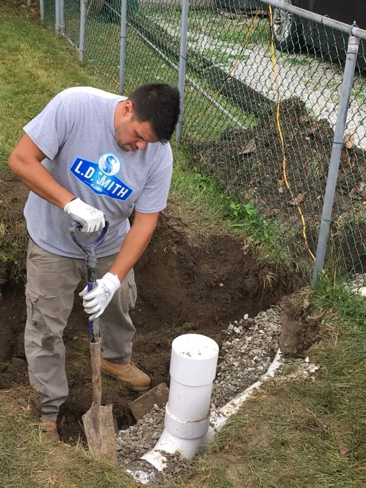 Slide of L D Smith Plumbing