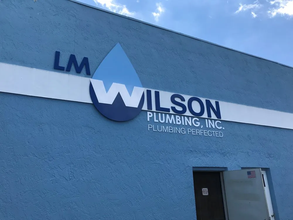Slide of L M Wilson Plumbing
