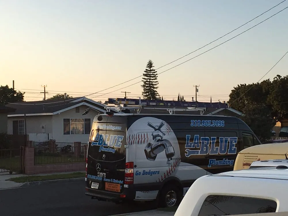 Slide of LA Blue Plumbing & Heating