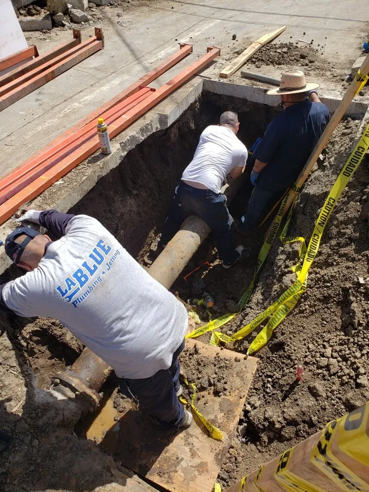 Slide of LA Blue Plumbing & Heating