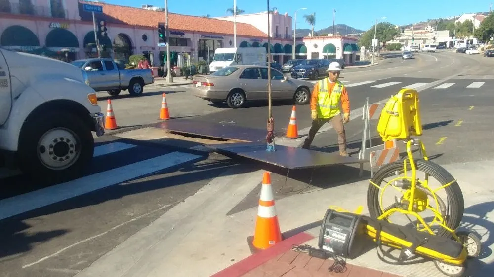 Slide of L.A. Drain Inspections & Repairs