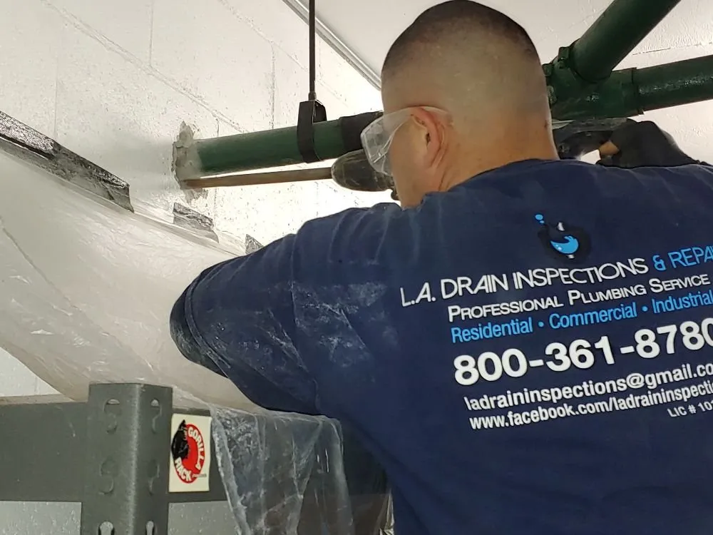 Slide of L.A. Drain Inspections & Repairs