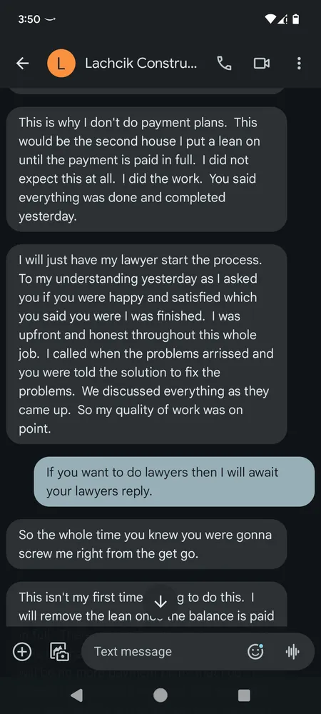 Slide of Lachcik Construction